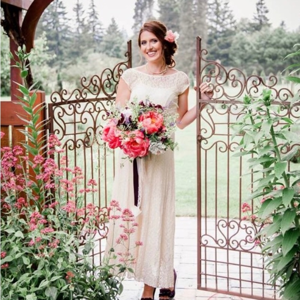 Custom Lace Wedding Dress- one of a kind